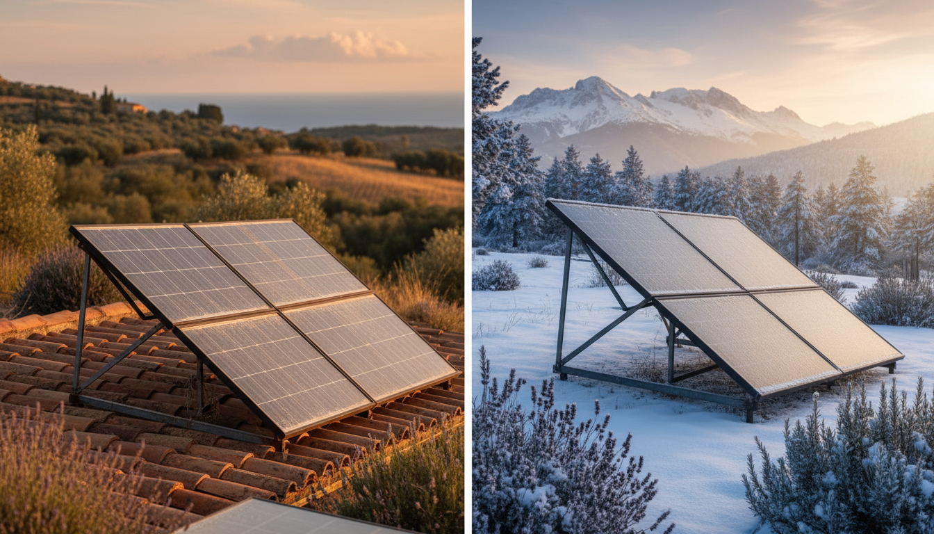 découvrez comment choisir la meilleure inclinaison pour vos panneaux solaires en fonction de votre région et optimiser la production d'énergie solaire tout au long de l'année.